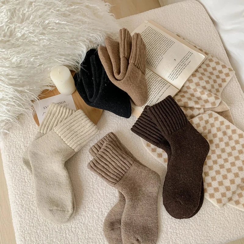 Cozy Women’s Mid-Calf Socks